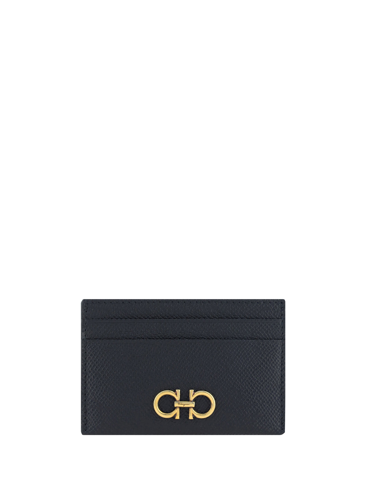 Ferragamo Gancini Card Holder - Black