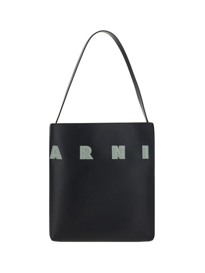 MARNI Leather Tote Bag