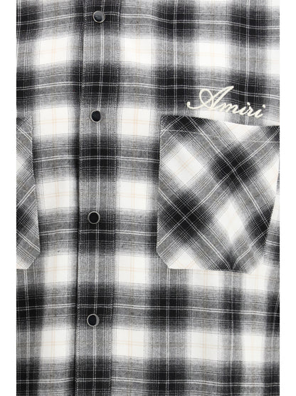 AMIRI Oversized plaid Shirt