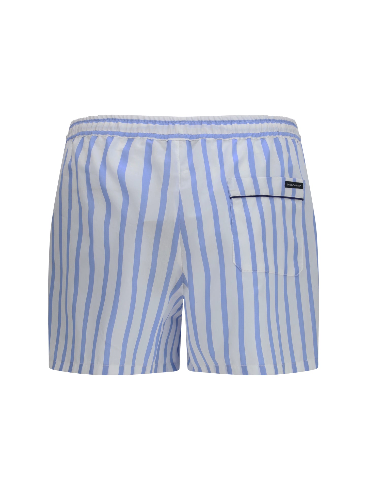 DOLCE & GABBANA Striped poplin Bermuda Shorts
