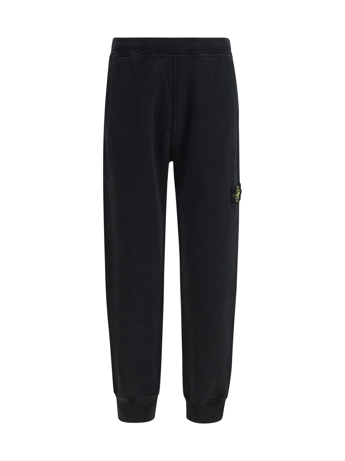 Stone Island Logo patch Sweatpants - Black