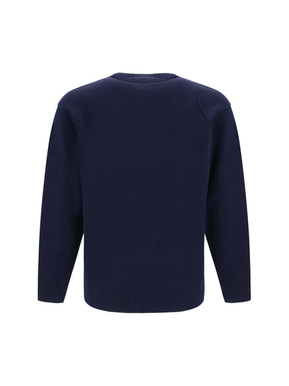 C.P. Company GRS lambswool crewneck Sweater - Total Eclipse