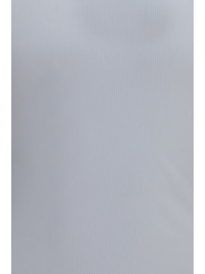 Dolce & Gabbana Marcello ribbed cotton Tank Top - White Ottico