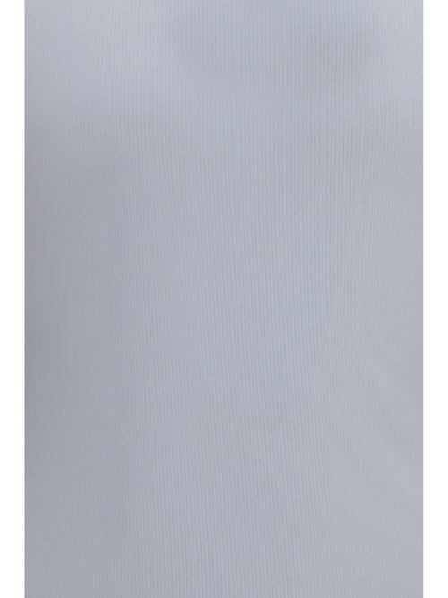 Dolce & Gabbana Marcello ribbed cotton Tank Top - White Ottico
