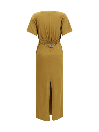 PINKO Midi Dress with a cut-out detailing