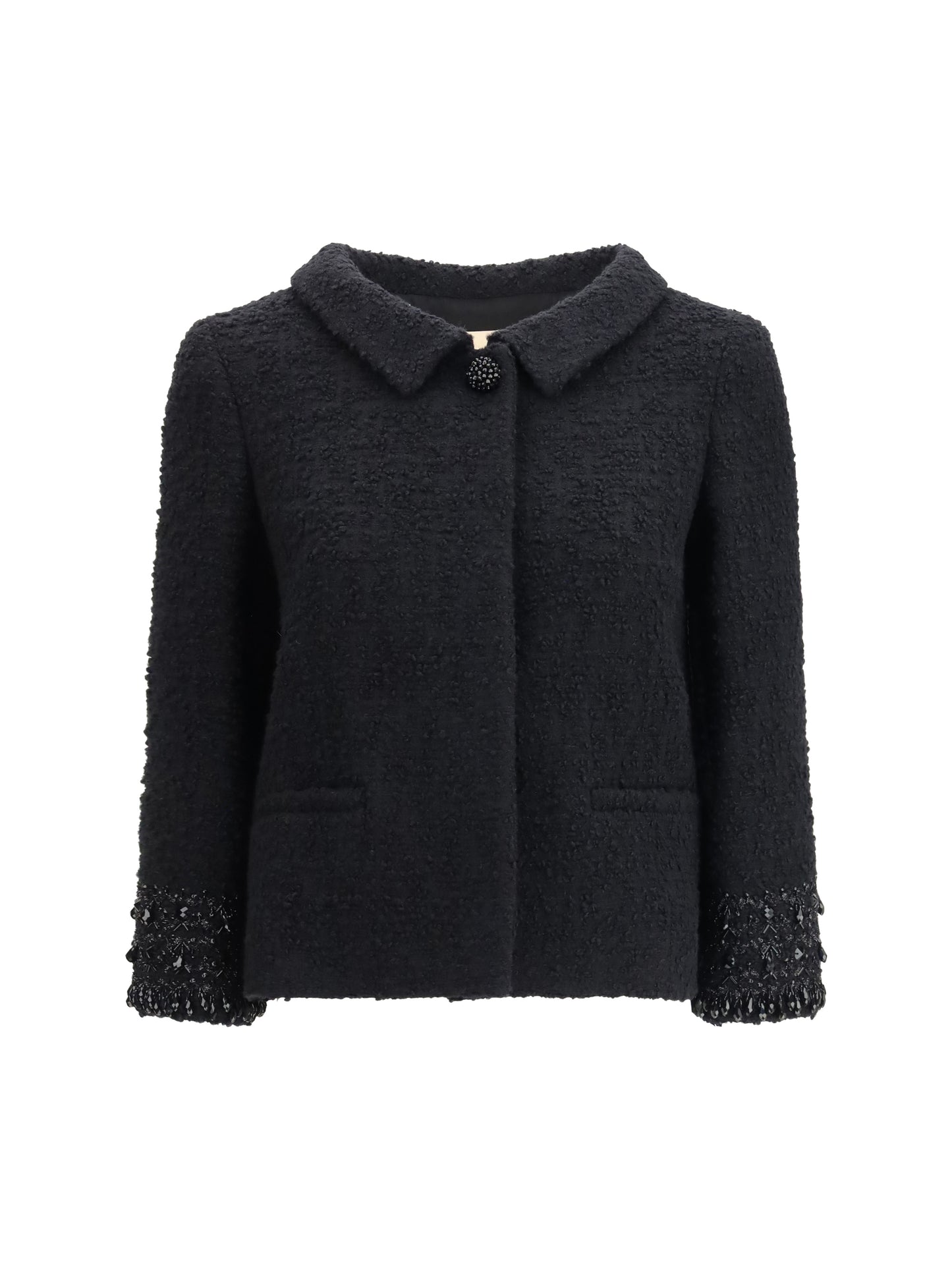 VALENTINO Tweed virgin wool Jacket