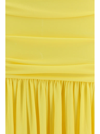 JACQUEMUS Pleated midi Dress