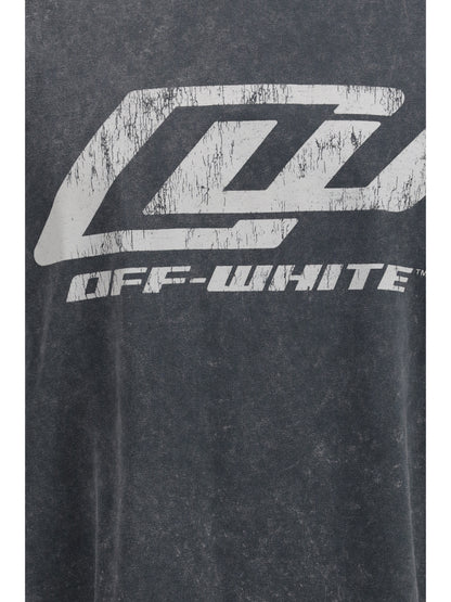 OFF-WHITE Racing Skate T-shirt with print