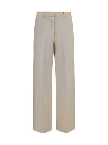 Forte_forte Chino Pants in cotton - Seta
