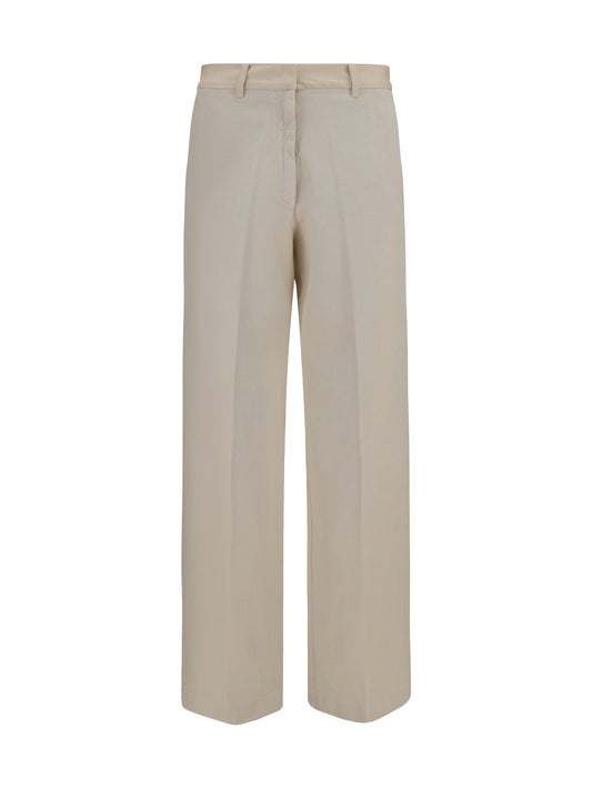 Forte_forte Chino Pants in cotton - Seta