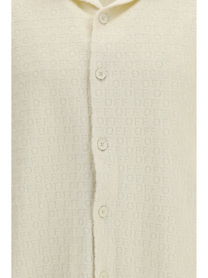 OFF-WHITE Off Terry Bowling Shirt