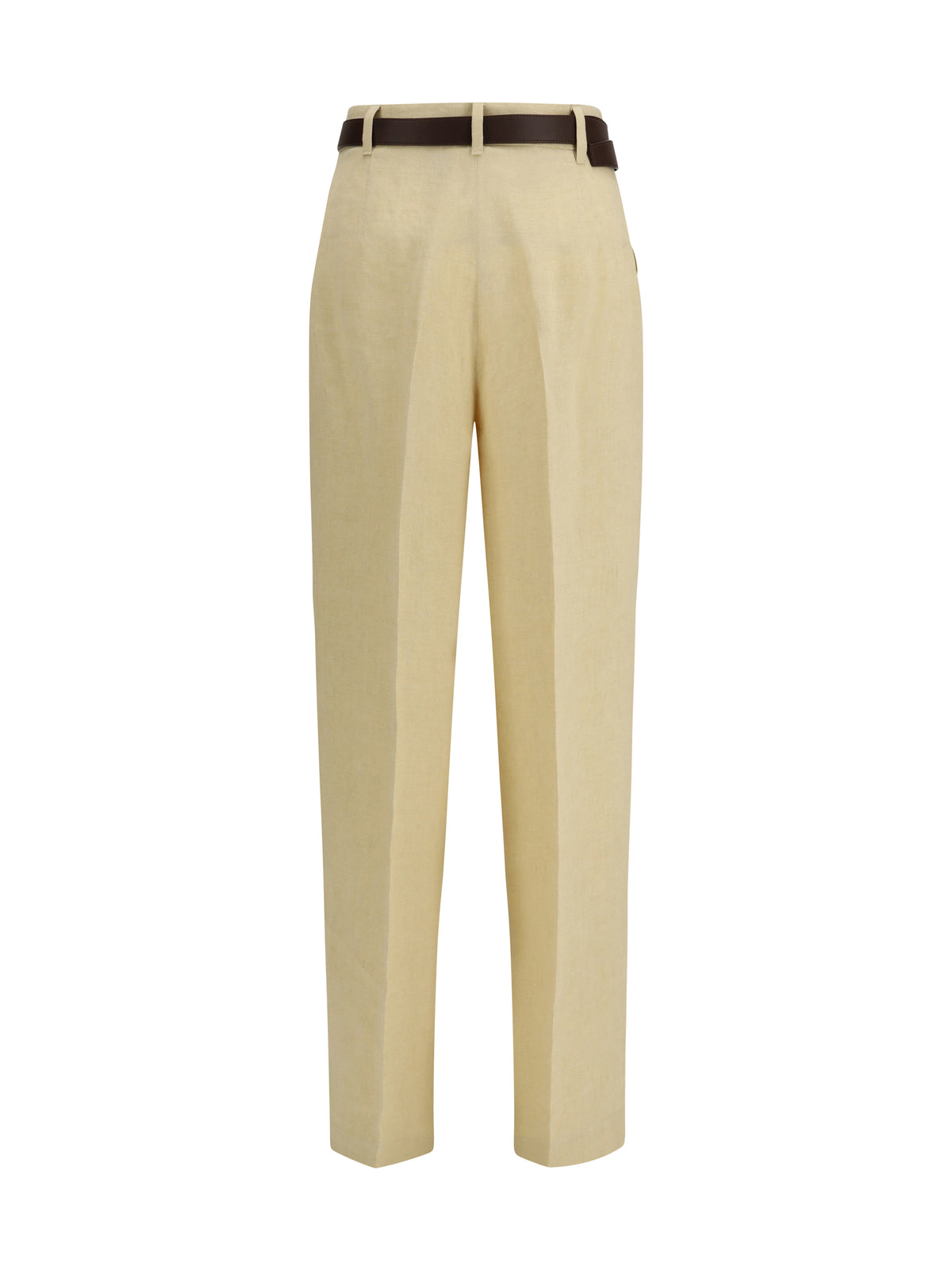 Max Mara Studio Mstsumero Pants in linen batavia - Coloniale