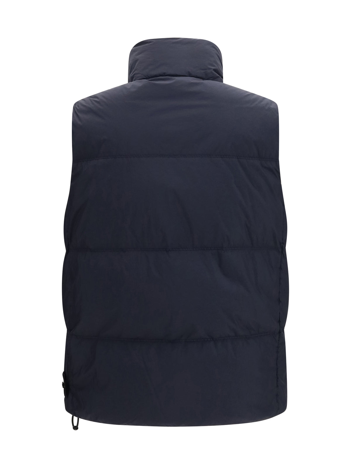 Stone Island Crinkle Reps NY Padded Vest - Navy Blue