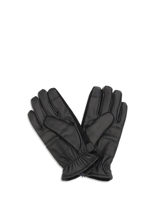 Barbour Nelson leather Gloves - Black
