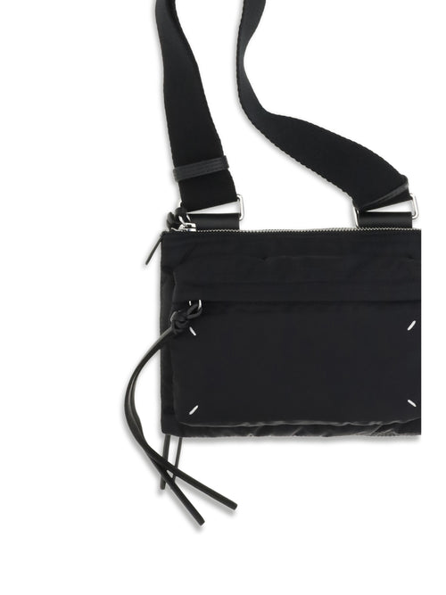 Maison Margiela Zip Camera Shoulder Bag - Black/Black
