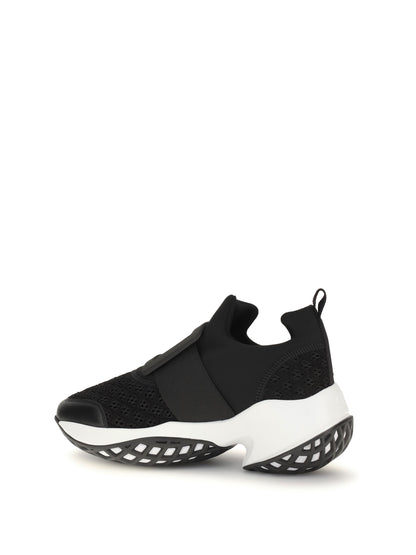 Roger Vivier Viv Run Sneakers - Black