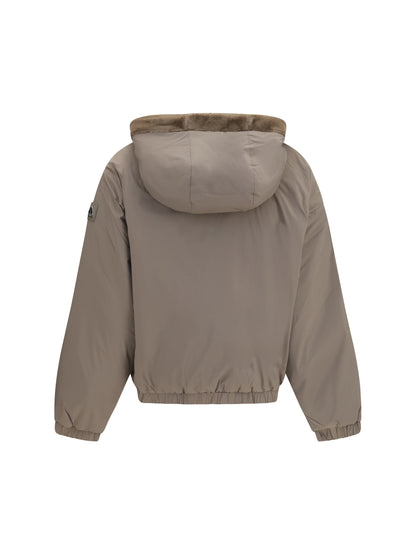 Moose Knuckles Eaton Bunny Reversible Hoodie - Ashen/Ashen
