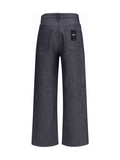 FENDI D. Relaxed Jeans