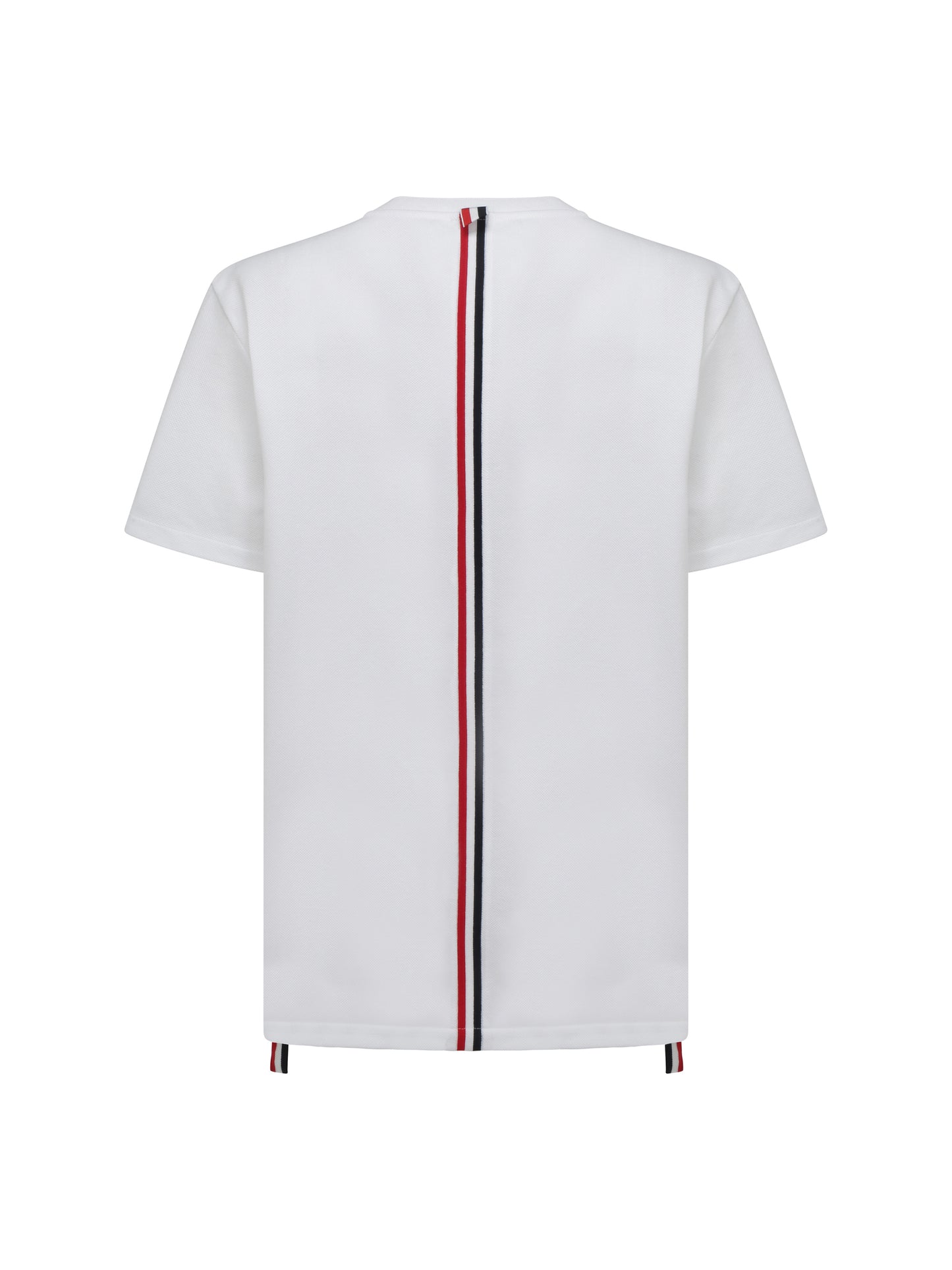 THOM BROWNE Short sleeve cotton T-shirt