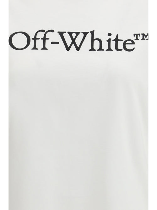 Off-White Big Logo Bookish T-shirt - White-Black