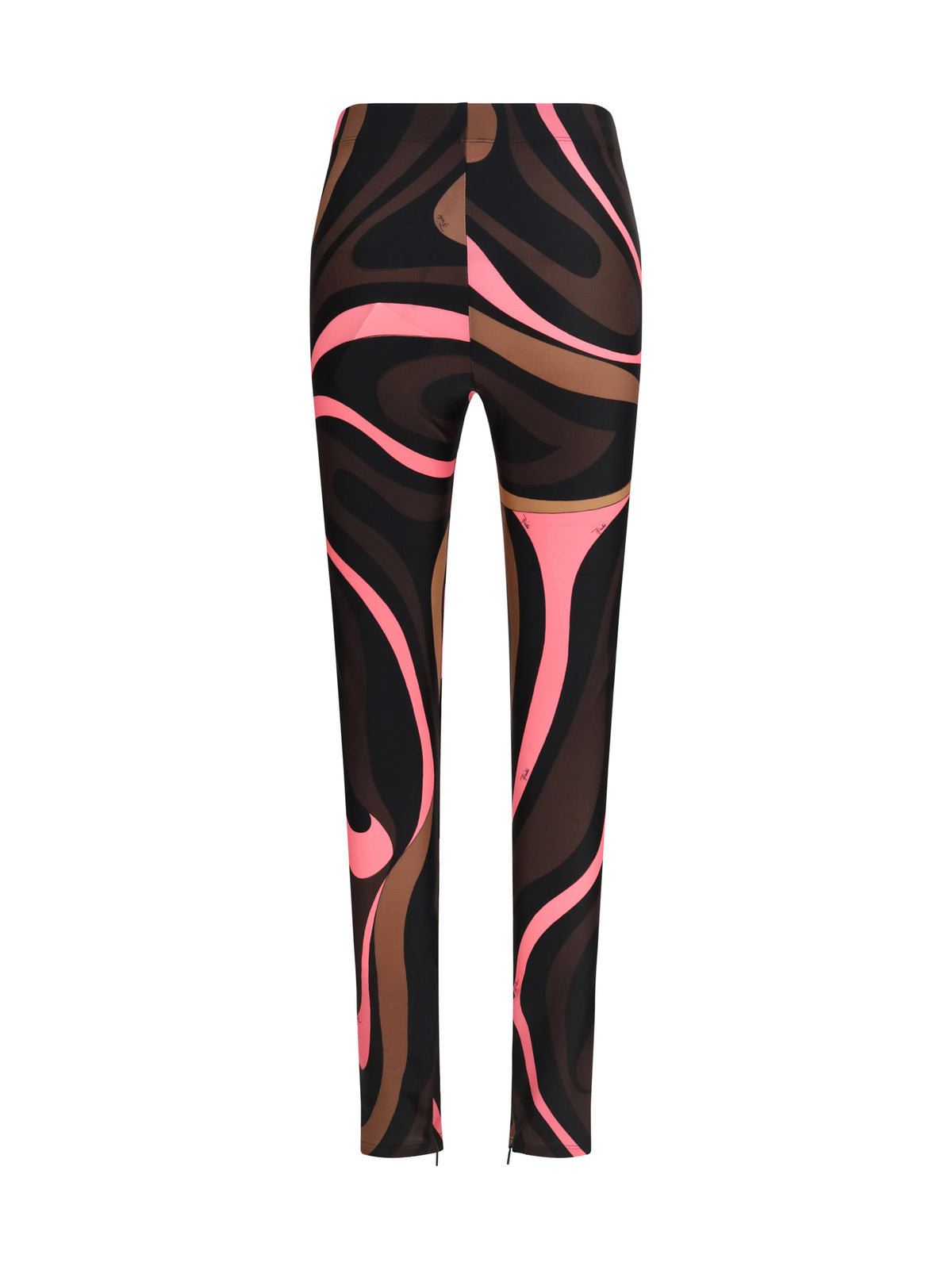 Pucci Printed Leggings - Brown Coral