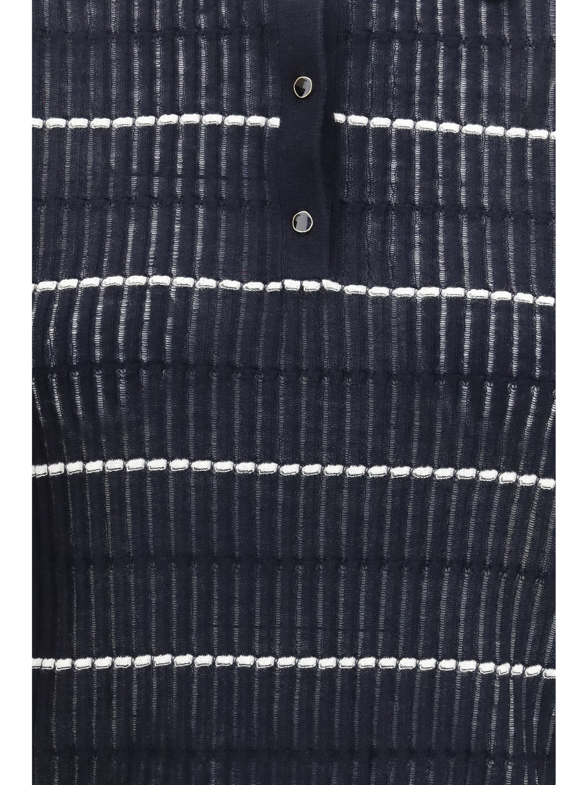 Max Mara Studio Polo Gallo in wool and silk - Blue