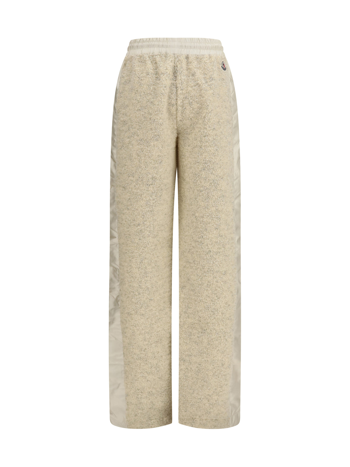 Moncler Teddy-effect fleece Sweatpants - Open White