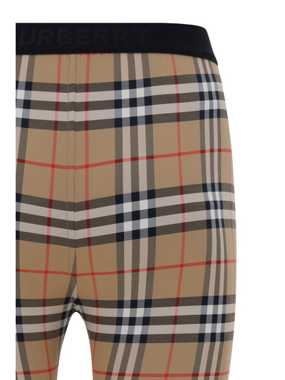 BURBERRY Archive Check Leggings