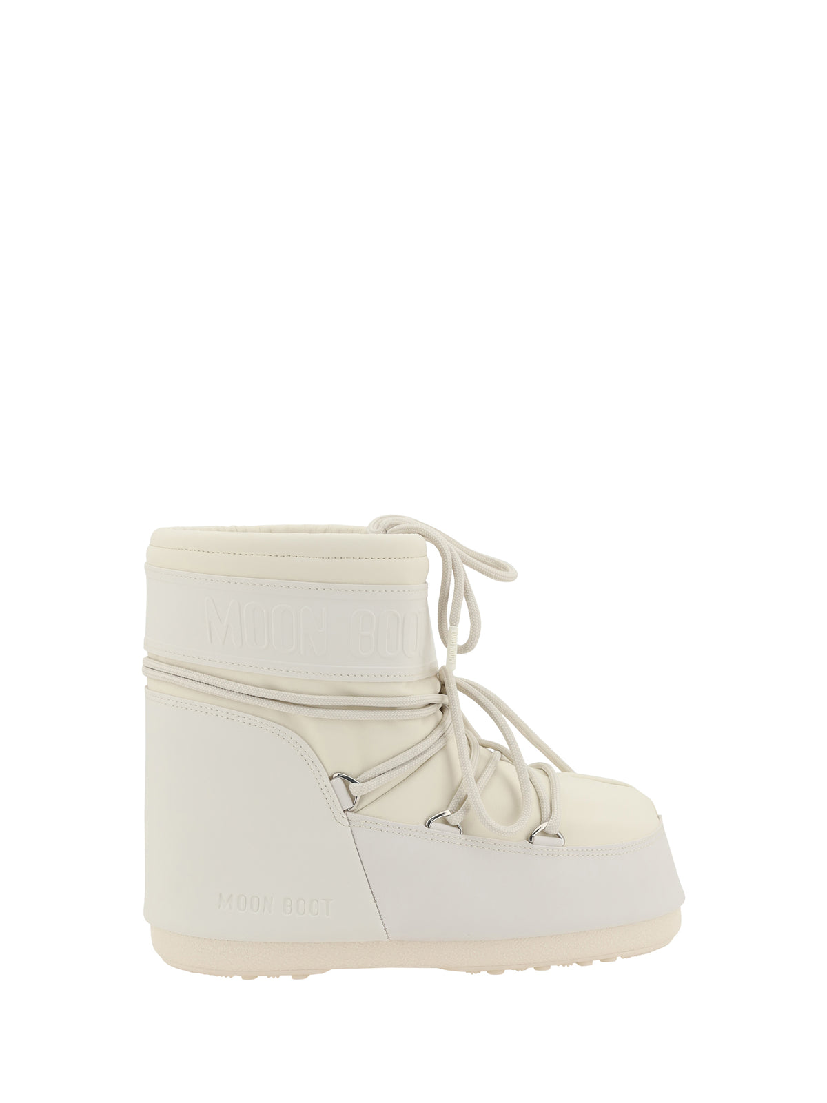 Moon Boot Icon Low Rubber Boots - Cream