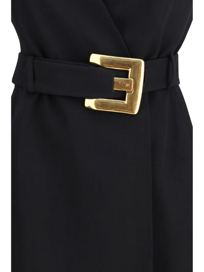 BALMAIN Short wrap Dress