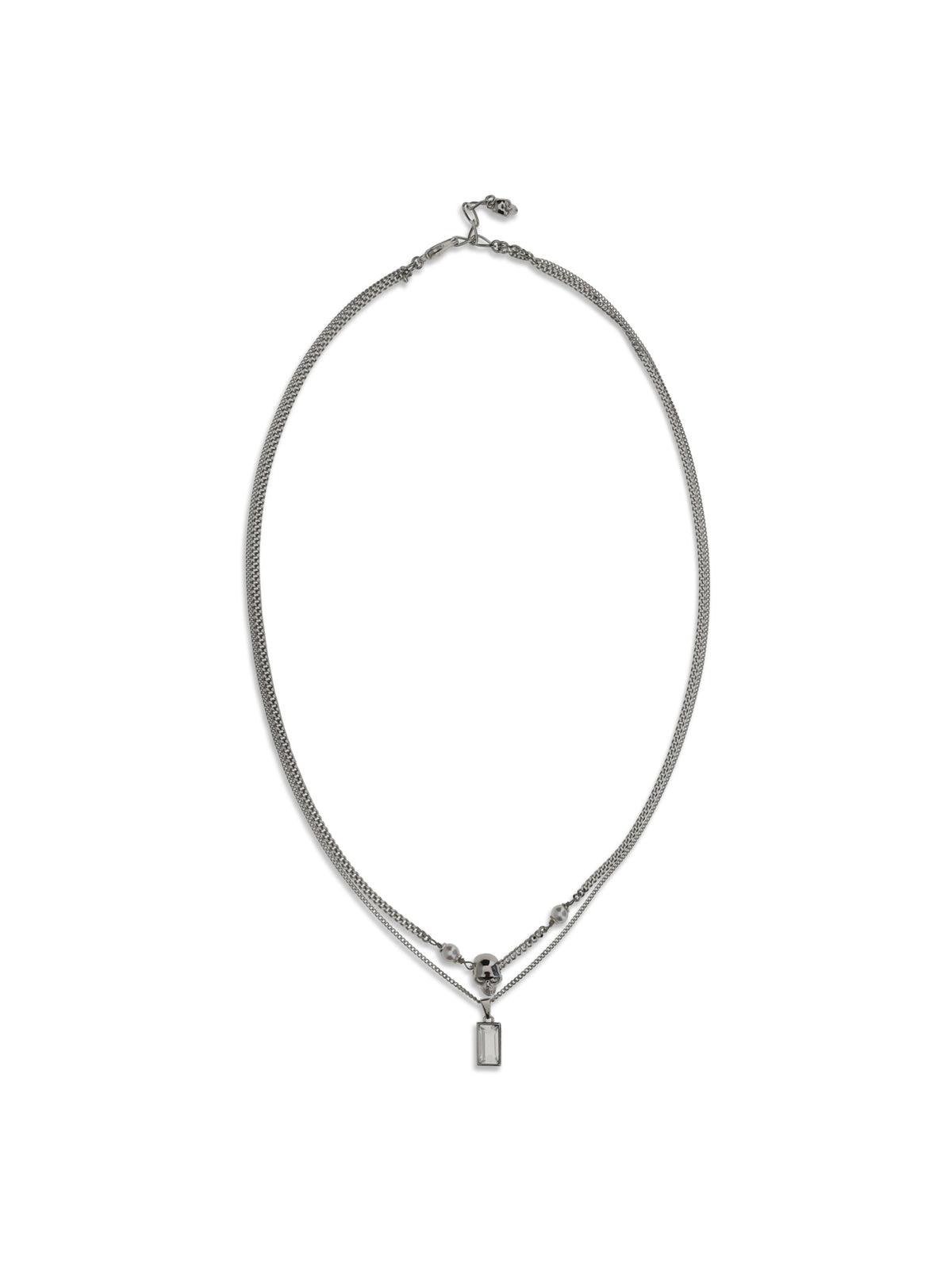 Alexander Mcqueen Skull Necklace - 0926+Cry+Pearl