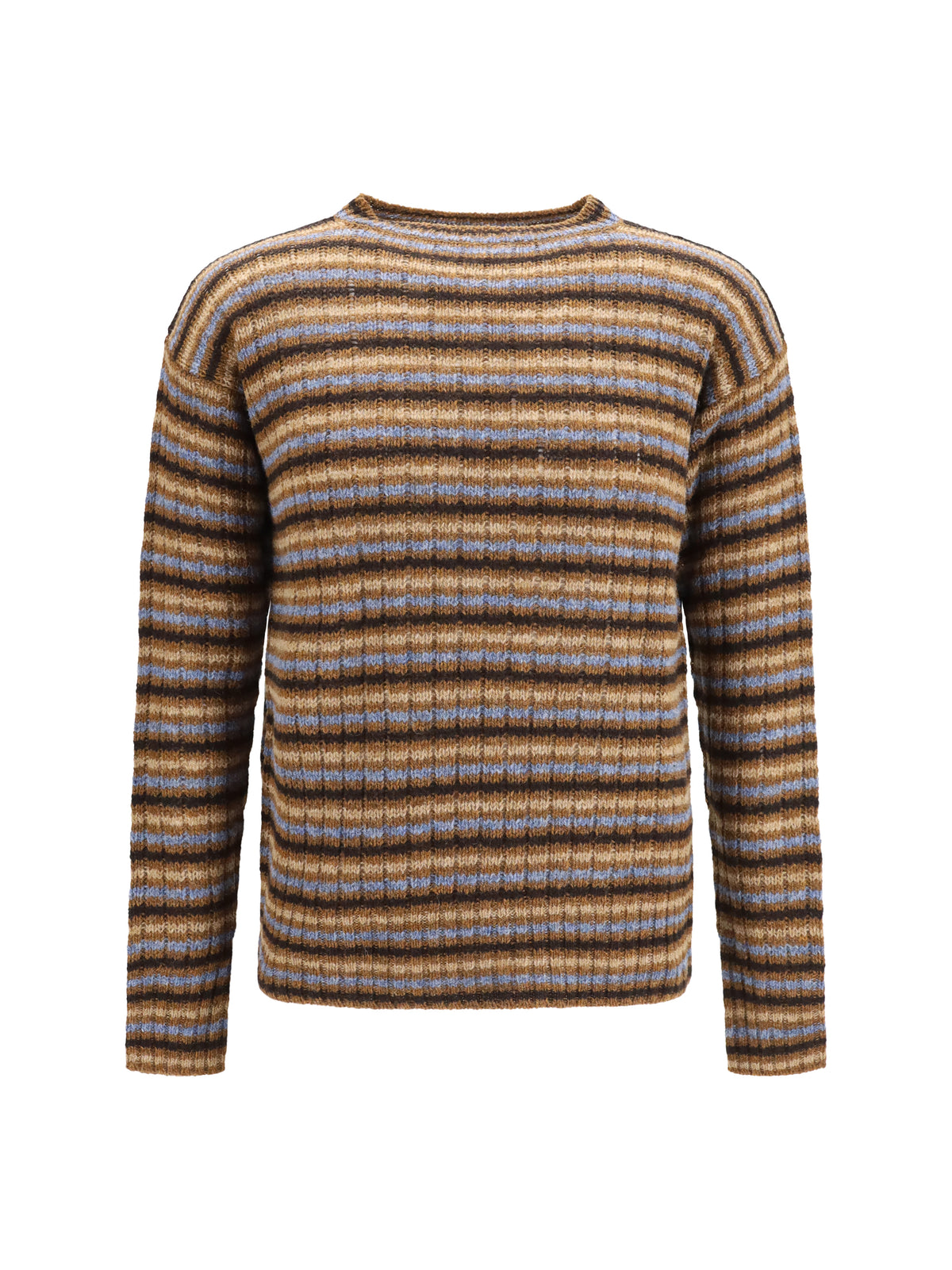 Prada Wool crewneck Sweater - Rust