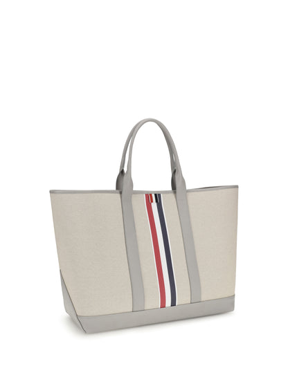 THOM BROWNE Canvas Tote Bag