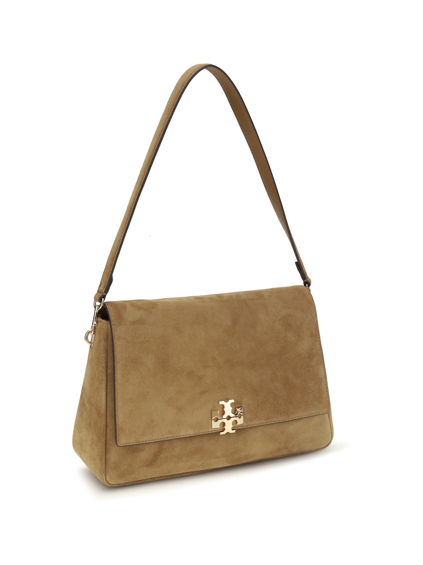 TORY BURCH Charlie suede Shoulder Bag