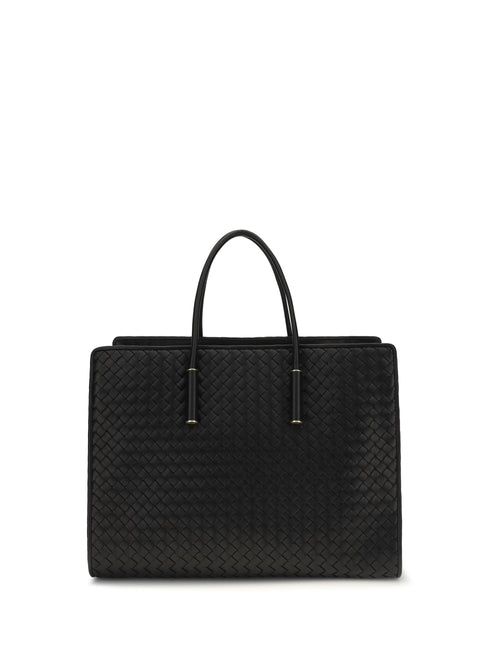 Bottega Veneta Barbara Tote Bag - Black-Brass Vibrato