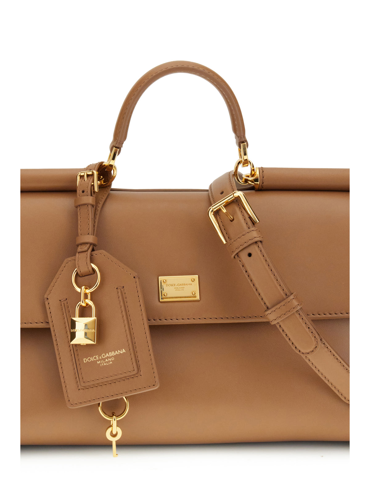 Dolce & Gabbana My Sicily Handbag - Caramello