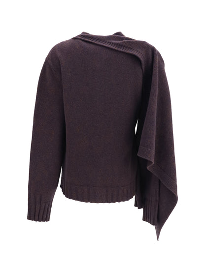 The Attico Crewneck Cardigan - 594