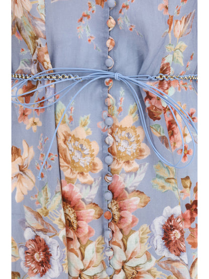 ZIMMERMANN Awaken Billow Floral maxi Dress