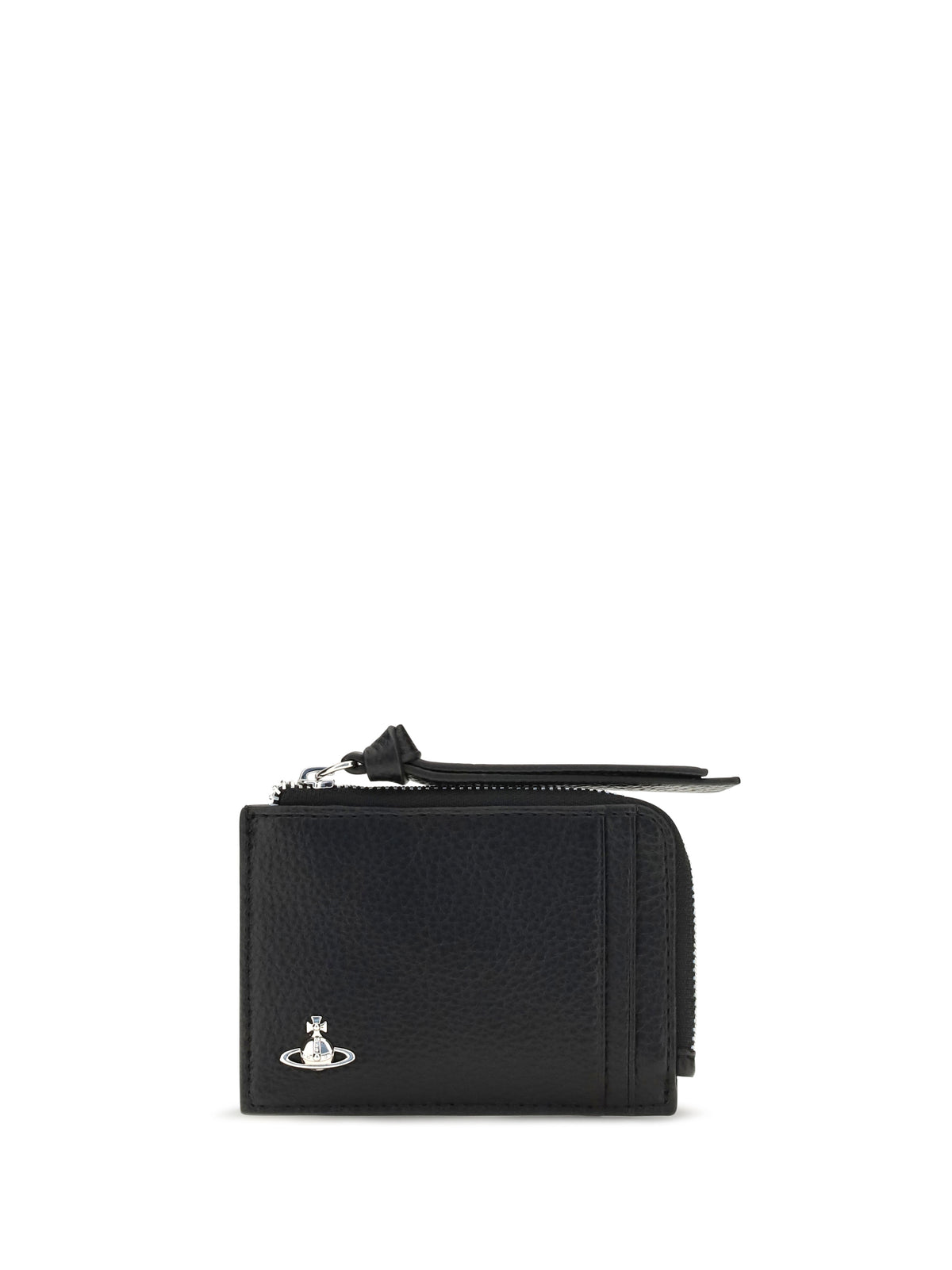 Vivienne Westwood Zip Card Holder - Black