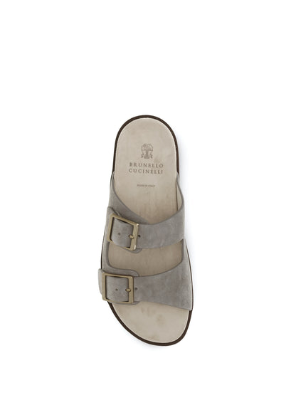 BRUNELLO CUCINELLI Suede Sandals