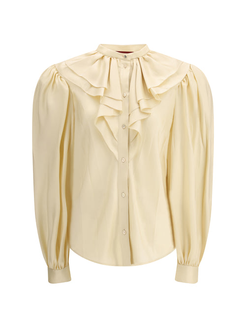 Gucci Silk twill Shirt - Mat Beige