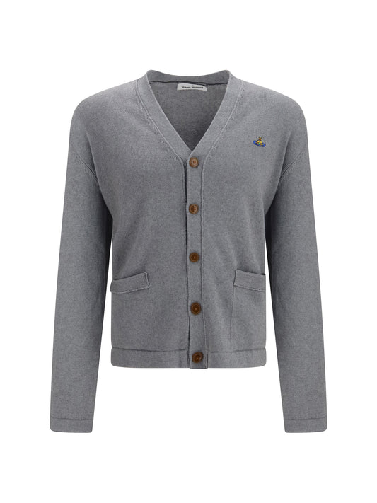 Vivienne Westwood Alex Cardigan - Dark Grey Melange