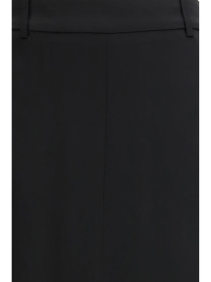 Tom Ford Tailored crepe envers satin Skirt - Black