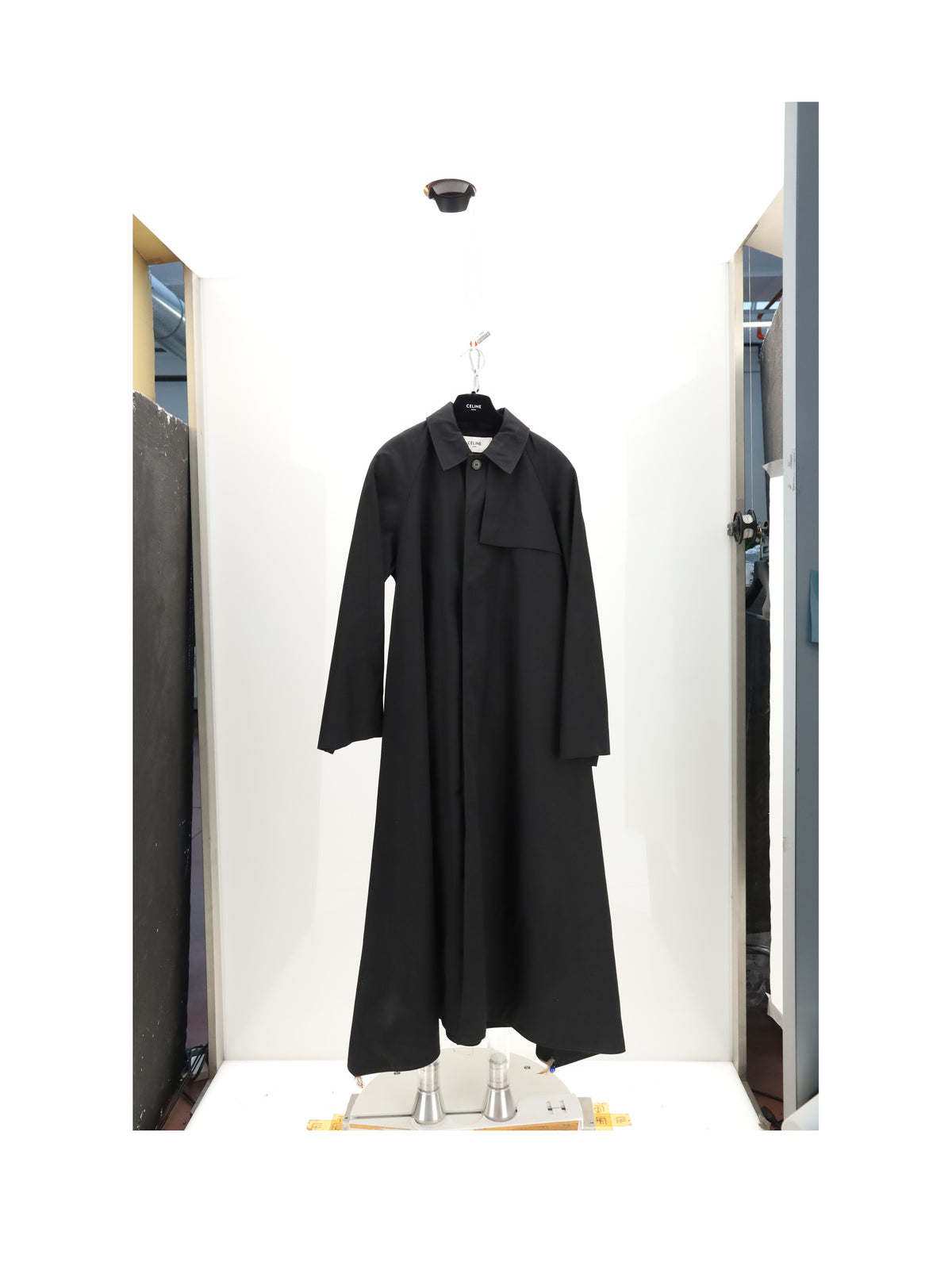 Celine COAT - Noir/Bleu