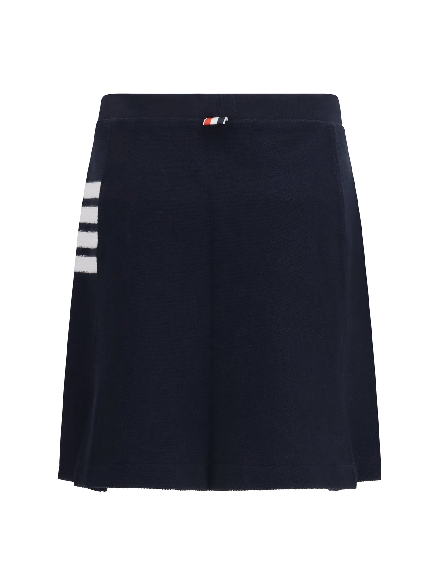 THOM BROWNE 4-bar piqué mini Skirt