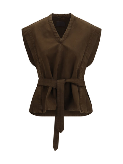 LEMAIRE Chasuble Top with belt