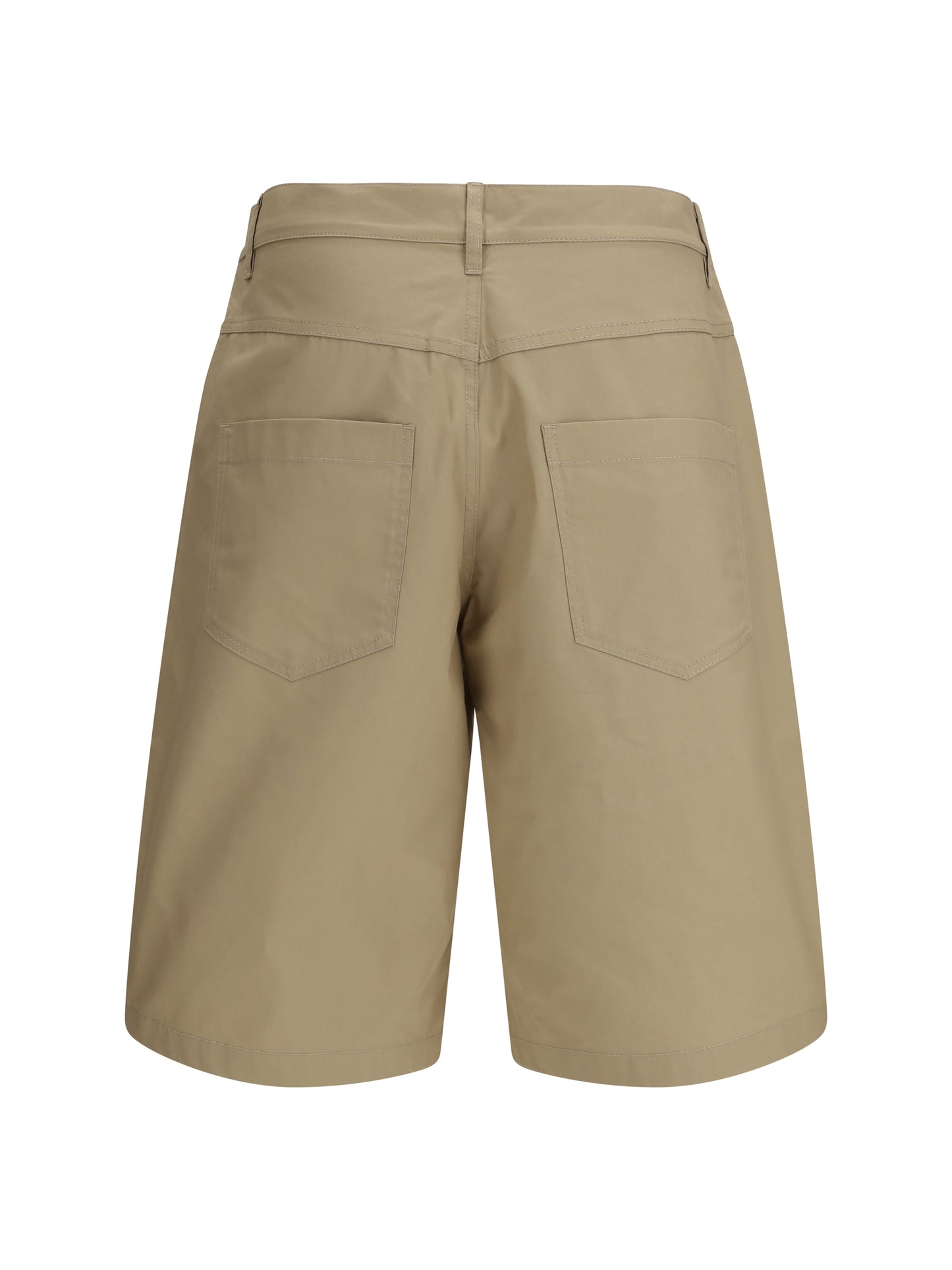 MOSCHINO Long Bermuda Shorts in cotton