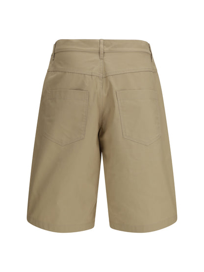 MOSCHINO Long Bermuda Shorts in cotton