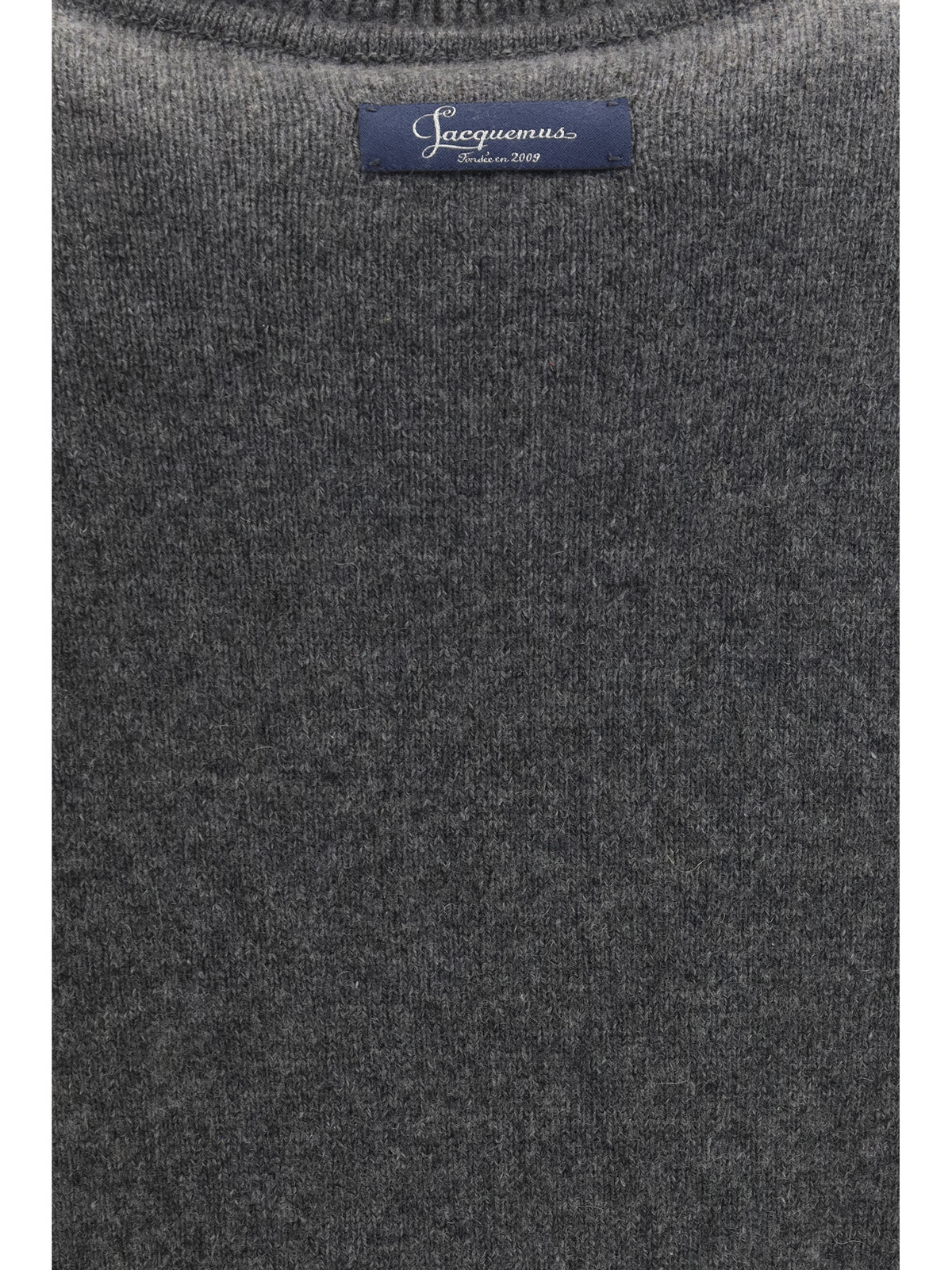 Jacquemus La Maille cashmere creweck Sweater - Grey