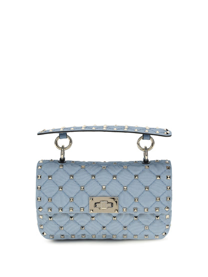 VALENTINO GARAVANI Rockstud Spike leather Shoulder Bag